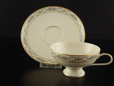 VINTAGE TAZZA DA TÈ ROSENTHAL THOMAS PREZIOSA PORCELLANA MODELLO IMPERO DIFETTO