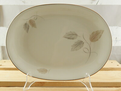 ANTICO ELEGANTE VASSOIO PORCELLANA H&CO HEINRICH SELB BAVARIA AUTUNNO