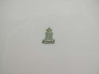 VINTAGE SERVIZIO CENA FREDDA 12 PIATTI PORCELLANA HEINRICH &CO SELB BAVARIA