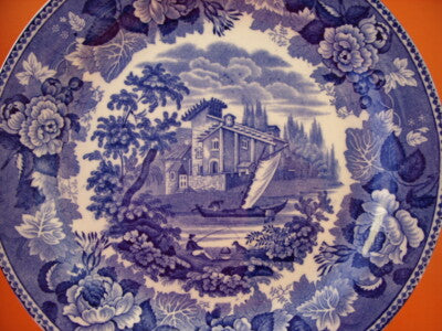 WEDGWOOD PIATTO DA COLLEZIONE SECONDA META' 1800PIANO
