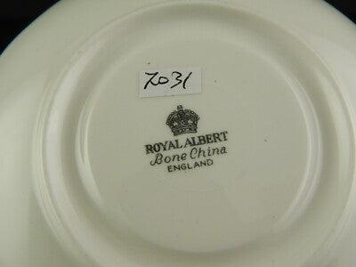 PREZIOSO PORCELLANA ROYAL ALBERT OLD ENGLISH ROSE ORO DUO TAZZA TE'