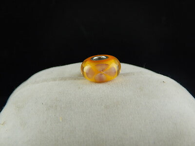 VINTAGE CIONDOLO CHARM TROLLBEADS VETRO DANISH COPENHAGEN DESIGN PRE 2000 #13