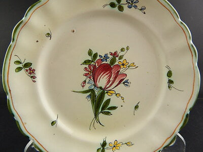 ANTICO RARO PIATTO COLLEZIONE CERAMICA POLICROMO ALBISOLA G. MAZZOTTI PRIMO '900