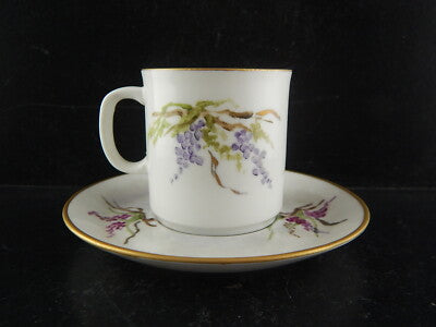 VINTAGE TAZZA CAFFE' PORCELLANA WINTERLING BAVARIA 1979 DIPINTA E FIRMATA #5290