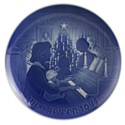 ROYAL COPENHAGEN BING&GRONDAHL PIATTO DI NATALE 1971 ORIGINALE PORCELLANA PRIMA