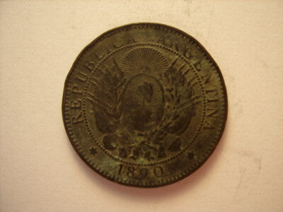 2 CENTAVOS REPUBBLICA ARGENTINA 1890