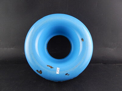 ANTICA FORMELLA CIAMBELLA LATTA METALLO SMALTATO SHABBY CHIC COLLEZIONE CUCINA