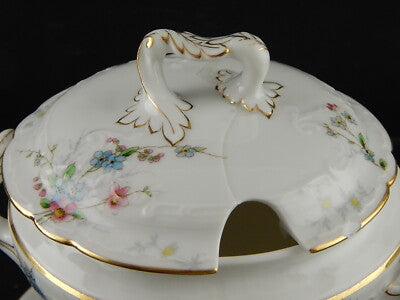 ANTICO LIBERTY 1900 PORCELLANA PIRKENHAMMER BOHEMIA PICCOLA ZUPPIERA EGOISTE