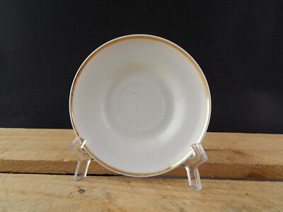 ANTICA TAZZA E PIATTO PORCELLANA IMPERO VECCHIO PARIGI DIPINTA POLICROMA #4817