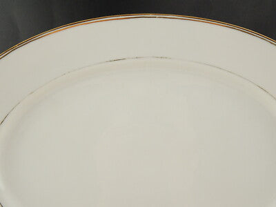 ANTICO VASSOIO RAVIERA PORCELLANA DECORO ORO ZECCHINO GINORI DOCCIA FINE 800