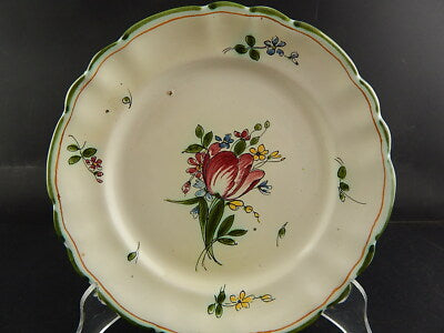 ANTICO RARO PIATTO COLLEZIONE CERAMICA POLICROMO ALBISOLA G. MAZZOTTI PRIMO '900