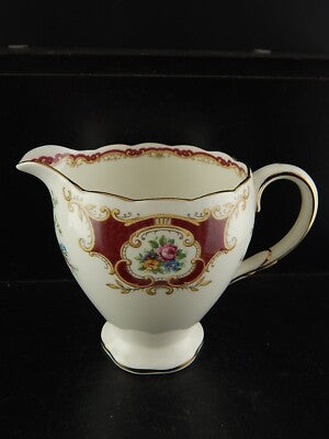 ANTICA ELEGANTE LATTIERA BRICCO PORCELLANA INGLESE FOLEY COLLEZIONE BROADWAY