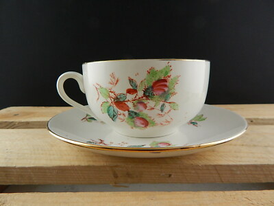 ANTICA ARTE POVERA SCODELLA TAZZA+PIATTO1800 CERAMICA SARREGUEMINES FLOREALE