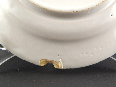 ANTICO PREZIOSO RARISSIMO PIATTO CERAMICA DELFT FINE XVII SECOLO MUSEALE #8151