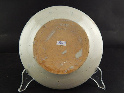 VINTAGE ETNICO PIATTO CERAMICA MAIOLICA MESSICO FATTO AL TORNIO E DIPINTO A MANO