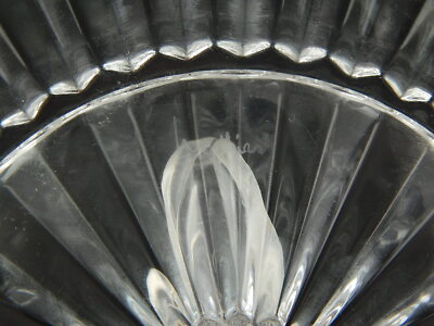 PREZIOSO BACCARAT FIRMATO MATHIAS PIATTO CRISTALLO COLLEZIONE MILLE NUITS