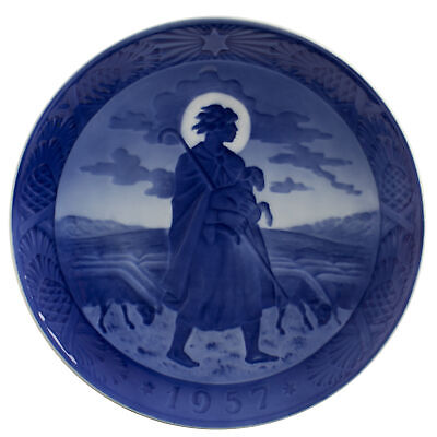 ROYAL COPENHAGEN PIATTO DI NATALE 1957 ORIGINALE PORCELLANA PRIMA SCELTA