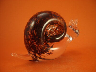 WEDGWOOD FERMACARTE IN CRISTALLO A FORMA DI CHIOCCIOLA