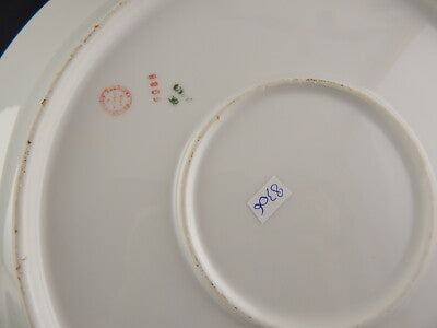 ANTICO PIATTO DA PORTATA PORCELLANA GINORI DOCCIA FORMA NAPOLI EPOCA LIBERTY