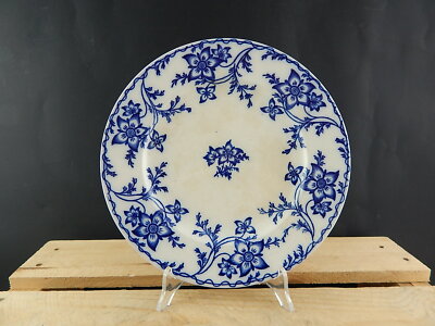 ANTICO RARO PIATTO PORCELLANA MINTON DEL1830 STAFFORDSHIRE DECORO ANEMONE #3707