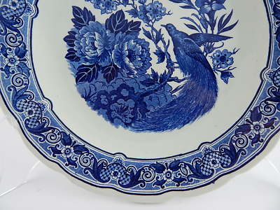 PIATTO DA COLLEZIONE PORCELLANA CERAMICA 1960 DELFTS ROYAL SPHINX MAASTRICHT