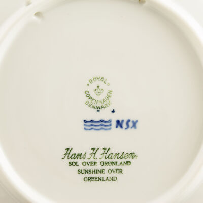 ROYAL COPENHAGEN PIATTO DI NATALE 1958 ORIGINALE PORCELLANA PRIMA SCELTA