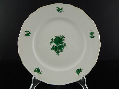 PREZIOSO TRIO TAZZA TÈ PORCELLANA AUGARTEN VIENNA MARIA THERESIA VERDE IMPERO