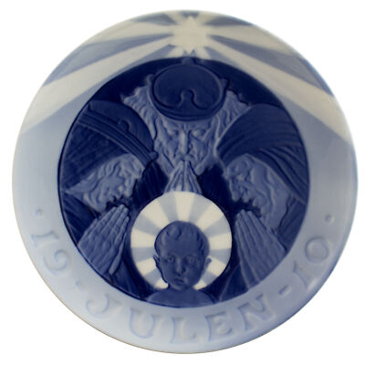 ROYAL COPENHAGEN PIATTO DI NATALE 1910 ORIGINALE PORCELLANA PRIMA SCELTA