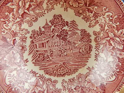 VINTAGE ENOCH WEDGWOOD TUNSTALL AVON COTTAGE CIOTOLA GELATO CEREALI DIFETTO