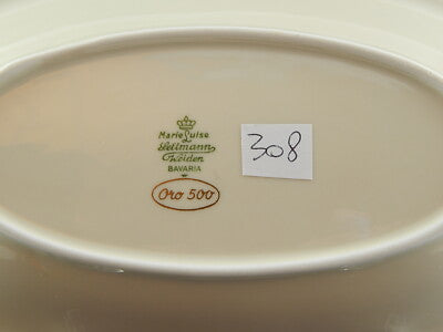 ANTICO PIATTO VASSOIO RAVIERA PORCELLANA SELTMANN WEIDEN MARIE LUISE ANNI '30