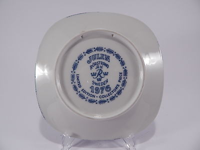 RORSTRAND PIATTO PORCELLANA NATALE 1976 PORCELAIN CHRISTMAS PLATE COLLEZIONE