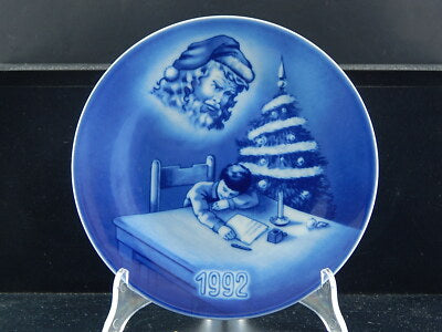 RARO COLLEZIONE PIATTO PORCELLANA NATALE 1992 RICHARD GINORI CHRISTMAS PLATE
