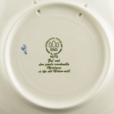 ROYAL COPENHAGEN BING&GRONDAHL PIATTO DI NATALE 1975 ORIGINALE PORCELLANA PRIMA