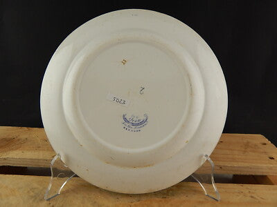 ANTICO RARO PIATTO CERAMICA RICHARD MILANO DECORO IDEA FARFALLA FINE 800 #5023