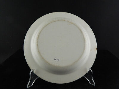 ANTICO PIATTO PORCELLANA WEDGWOOD PORCELAIN BLUE ESOTIC GARDEN FINE 800