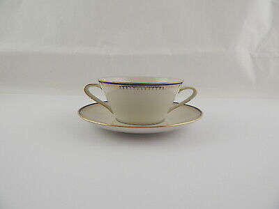 VINTAGE PORCELLANA WINTERLING KIRCHENLOMITZ TAZZA BRODO CONSOMME' PIATTO ANNI 50