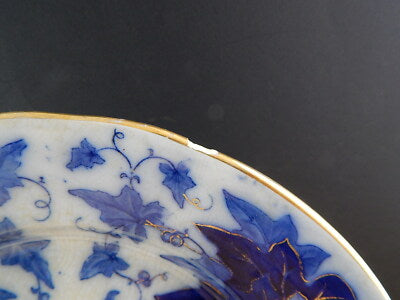 ANTICO PIATTO PIANO VILLEROY&BOCH BRYONIA PORCELLANA ART NOUVEAU 800 #11