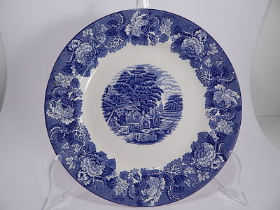 VINTAGE ENOCH WOOD'S ENGLISH SCENERY PIATTO PORTATA VASSOIO SEMI PORCELLANA