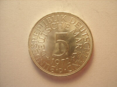 5 MARCHI ARGENTO 1972 - D