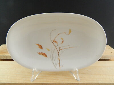 VINTAGE ELEGANTE VASSOIO RAVIERA PORCELLANA HEINRICH &CO SELB BAVARIA ANMUT