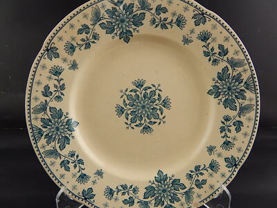 ANTICO PIATTO CERAMICA SARREGUEMINES U&C FINE 800 ART NOUVEAU ESTREES #8170