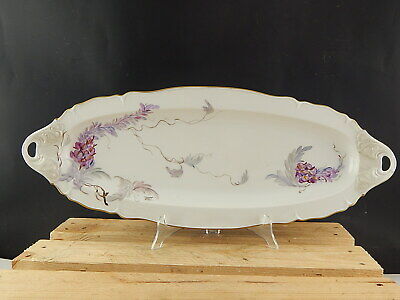 ANTICA PESCIERA PORCELLANA ART NOUVEAU LIBERTY SUISSE LANGENTHAL DIPINTA A MANO