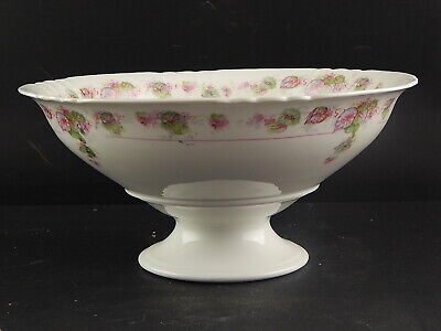 ANTICA FRUTTIERA CENTROTAVOLA PORCELLANA GINORI DOCCIA FORMA NAPOLI LIBERTY