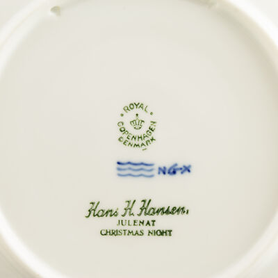 ROYAL COPENHAGEN PIATTO DI NATALE 1959 ORIGINALE PORCELLANA PRIMA SCELTA