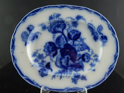 ANTICO VASSOIO RAVIERA CERAMICA WEDGWOOD WATER NYMPH DIPINTO MANO FINE '800