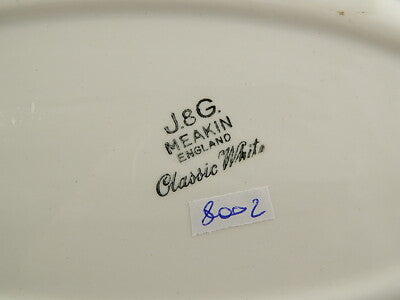 ANTICO 1939 PIATTO VASSOIO SANDWICH SEMI PORCELLANA J. & G. MEAKIN TRALCI UVA