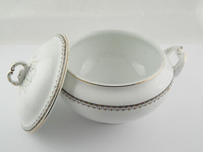 ANTICA ZUPPIERA PORCELLANA SOCIETA' CERAMICA ITALIANA LAVENO VERBANUM STONE 1928