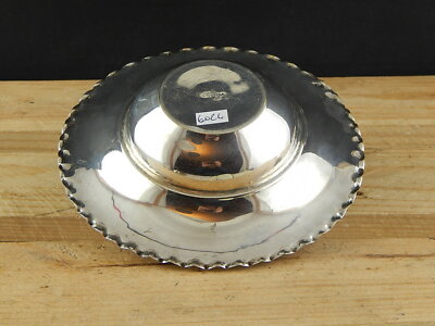 VINTAGE SHEFFIELD SILVER PLATE PORTA MUFFIN BURRO BAGNO ARGENTO CESELLATO