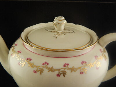 ANTICO ELEGANTE SERVIZIO DA TÈ PORCELLANA SELTMANN WEIDEN BAVARIA ANNI'40