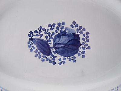 VINTAGE VASSOIO CERAMICA ROYAL COPENHAGEN 1969 MODERNIST FAIENCE TRAY ALUMINIA